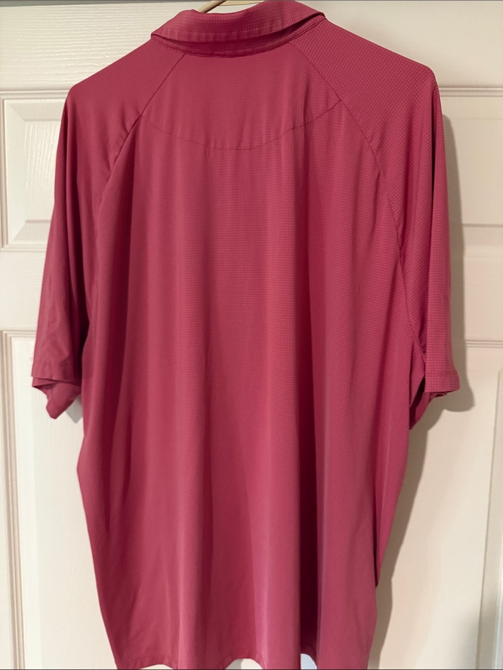 Tommy Bahama Men's IslandZone Polo in Berry - Picture 6 of 6